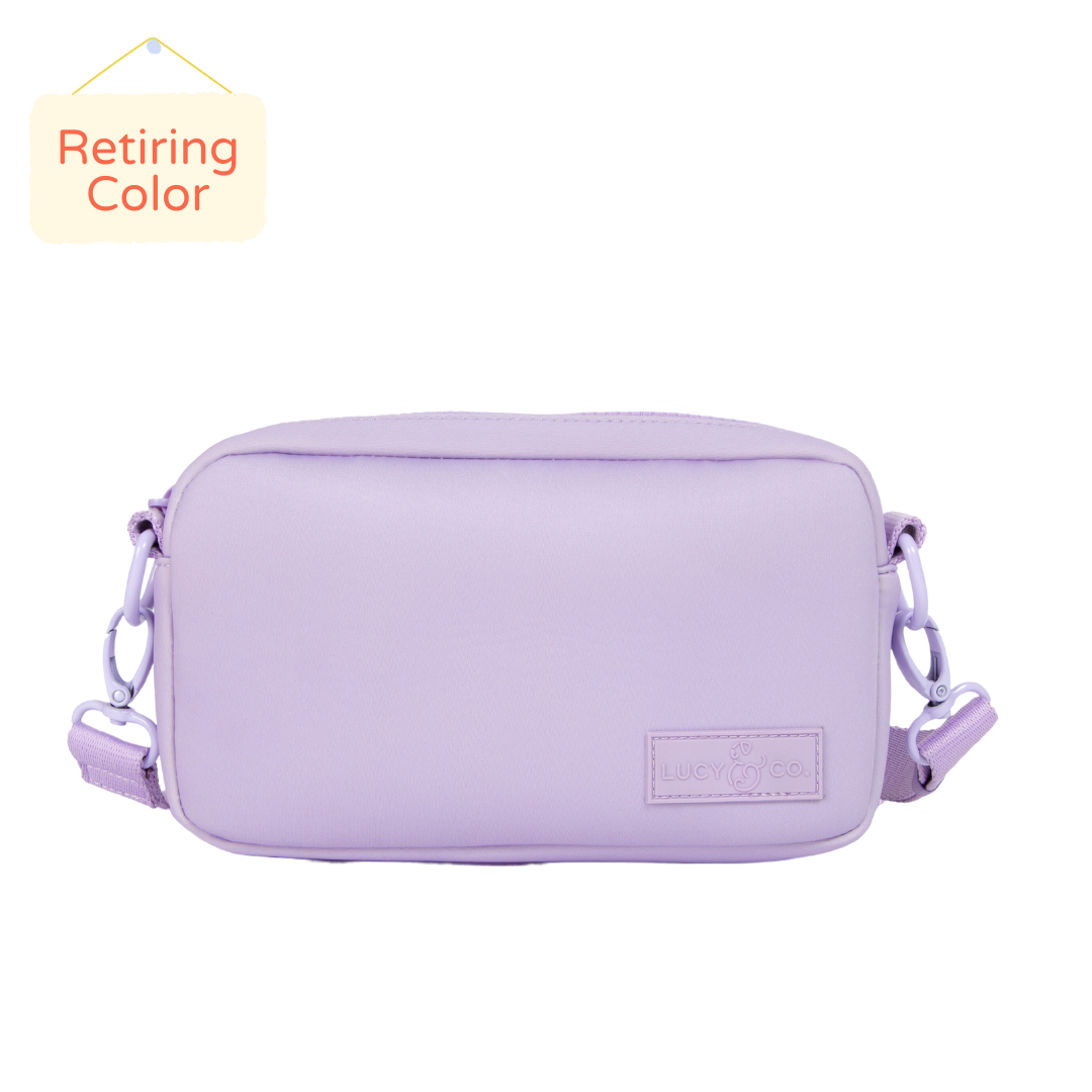 Lilac Crossbody Treat Bag