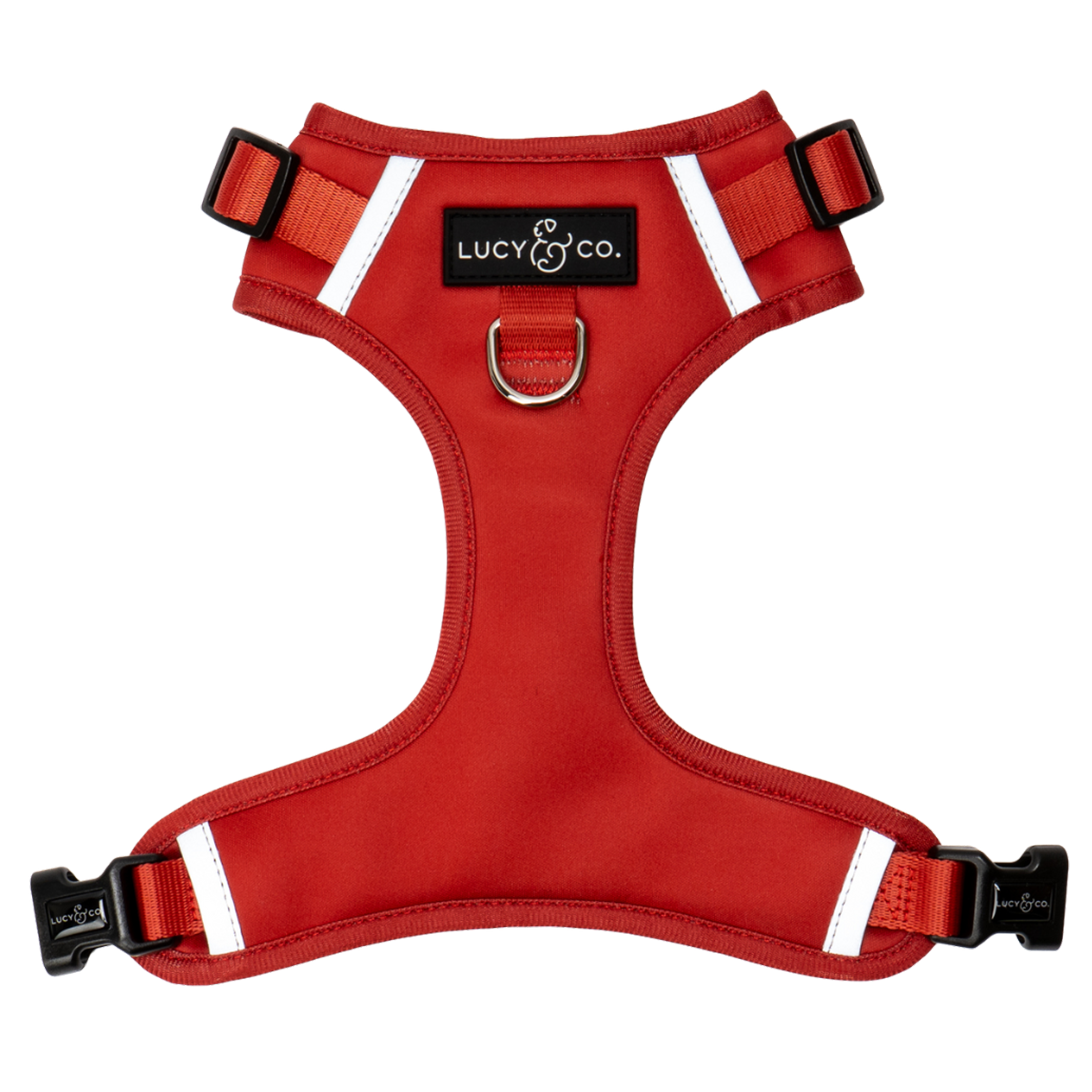 The Cherry Red No-Pull Dog Harness | Lucy & Co.