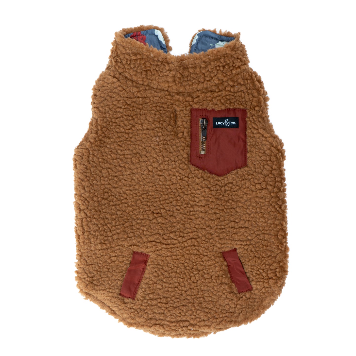The Unbeleafable Reversible Teddy Vest