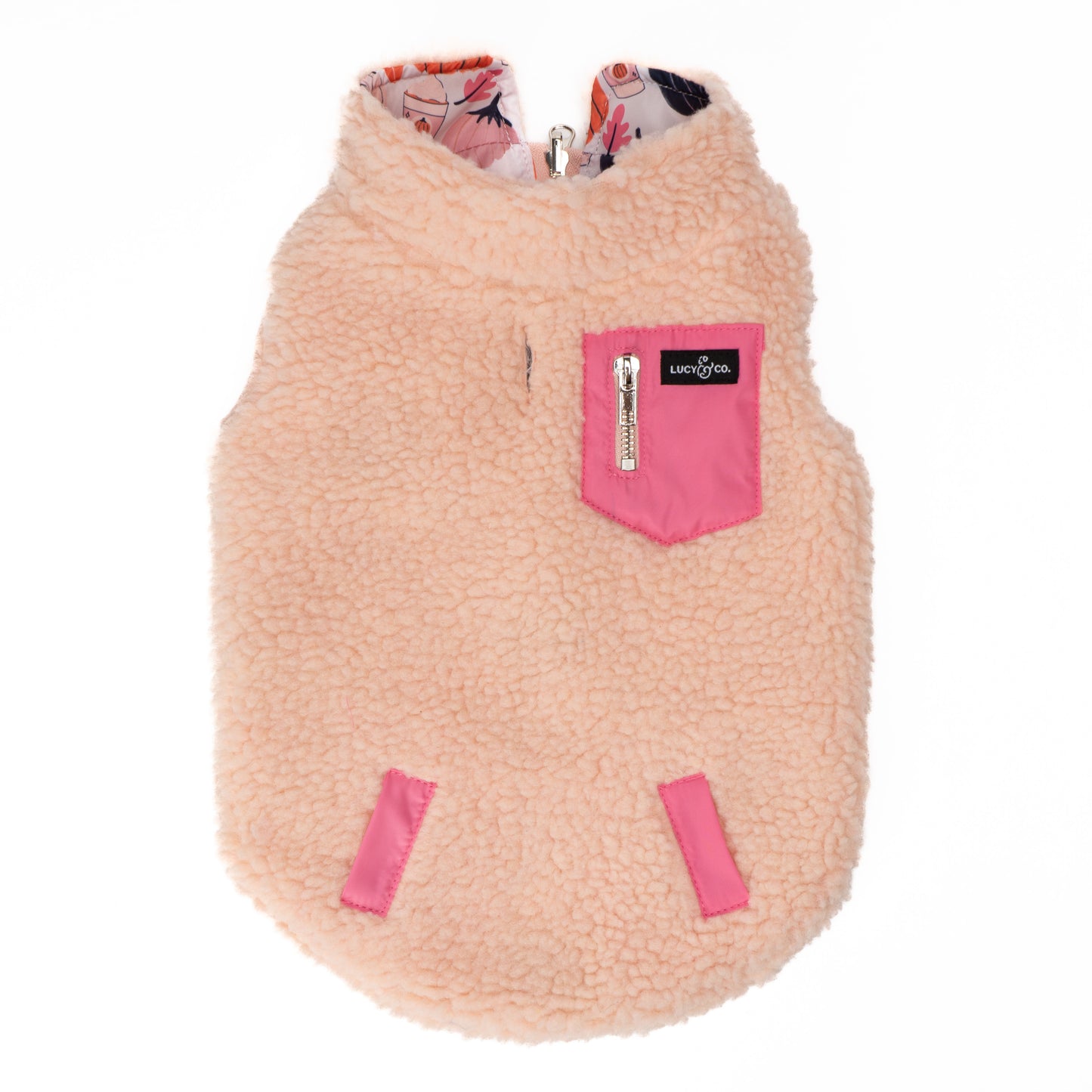 The Falling for You Reversible Teddy Vest