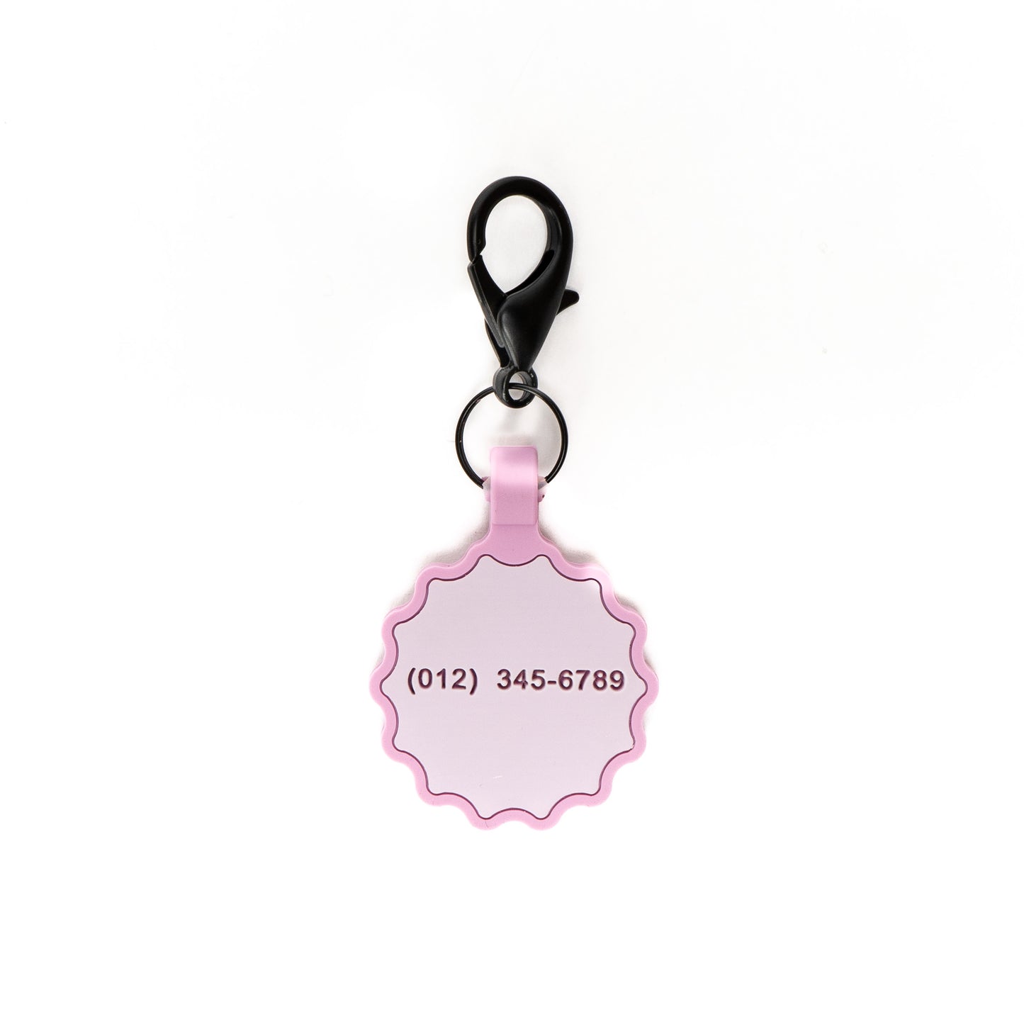 The Rosewater Silicone Personalized ID Tag