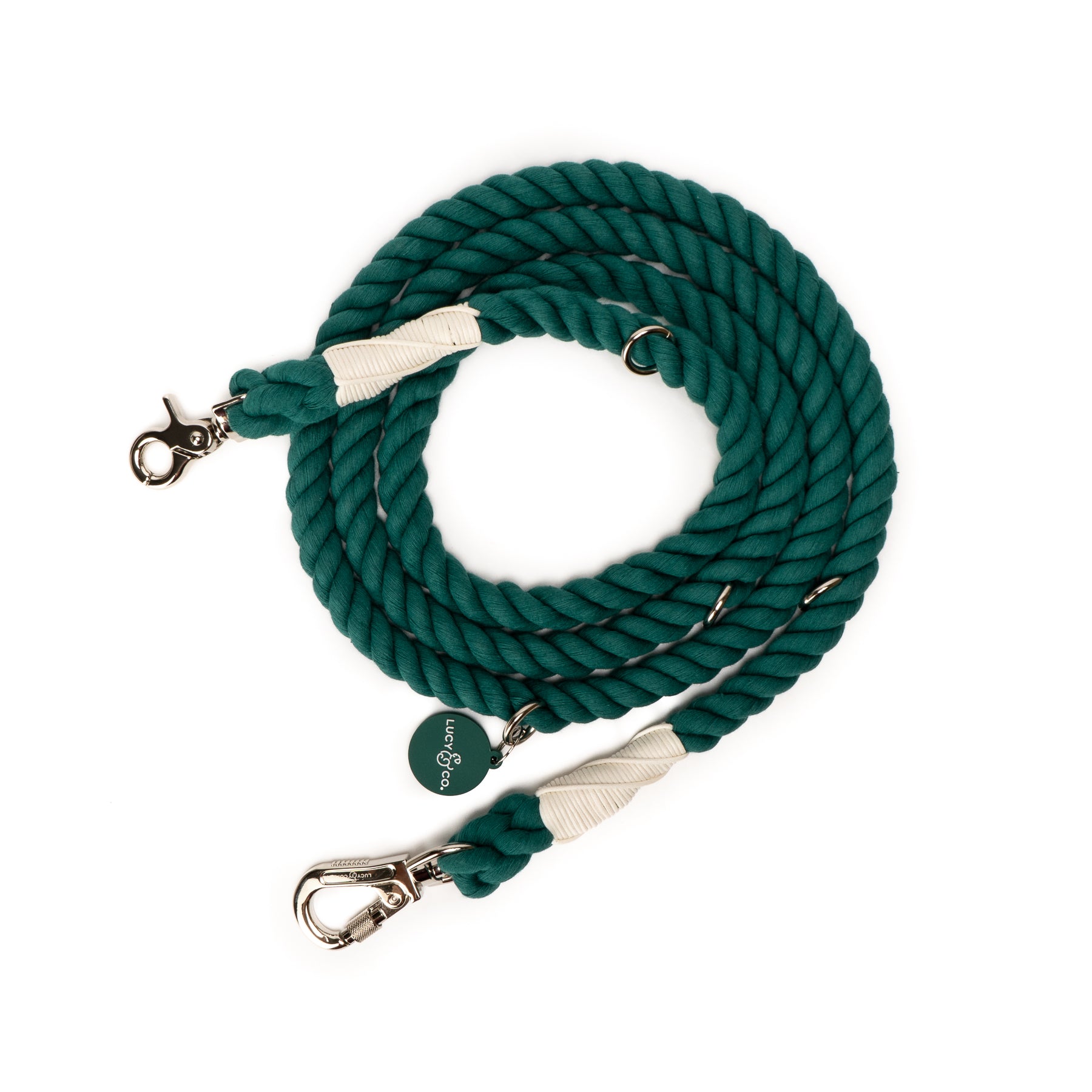 Evergreen Hands-Free Rope Leash Lucy