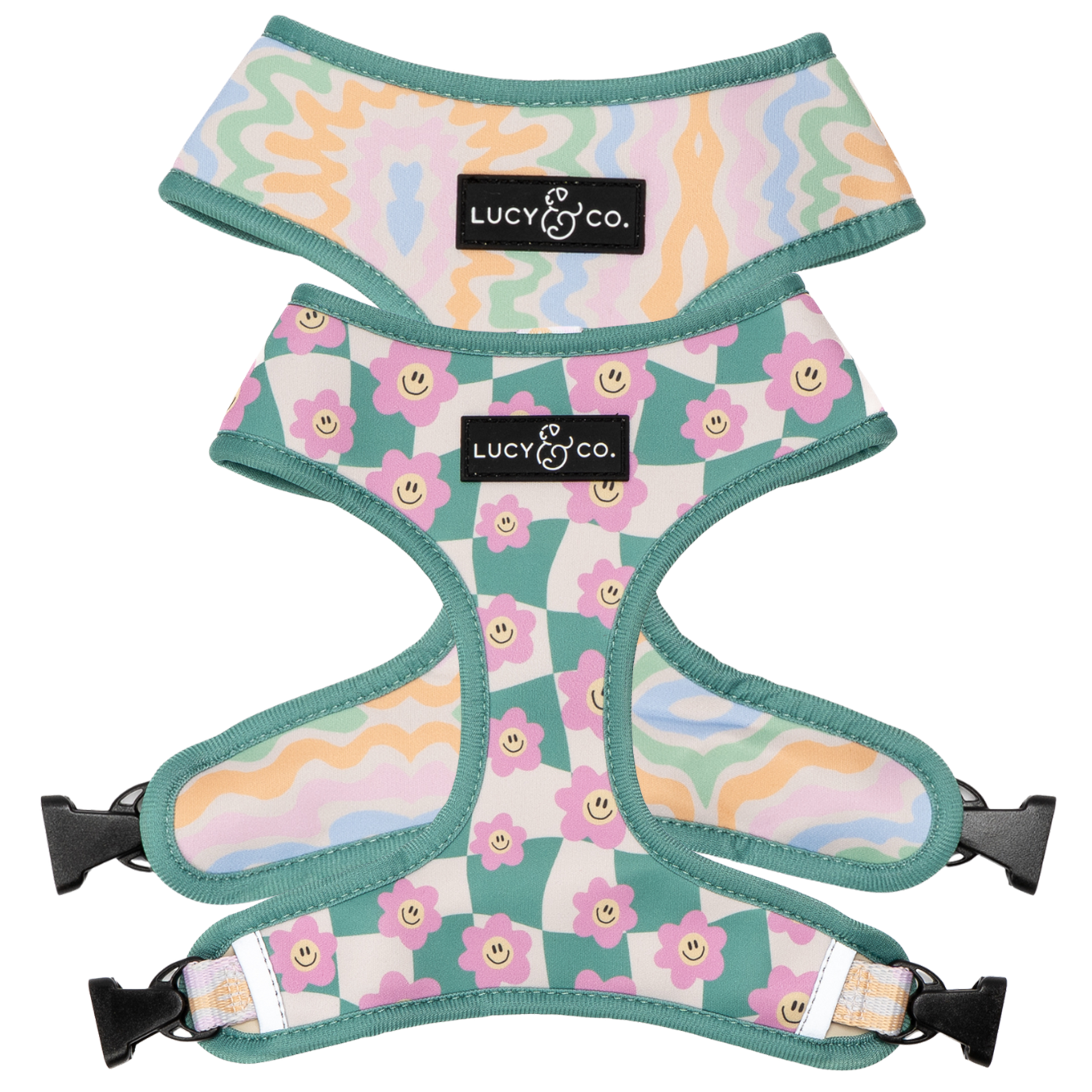 The Just Chill Reversible Neoprene Harness | Lucy & Co.