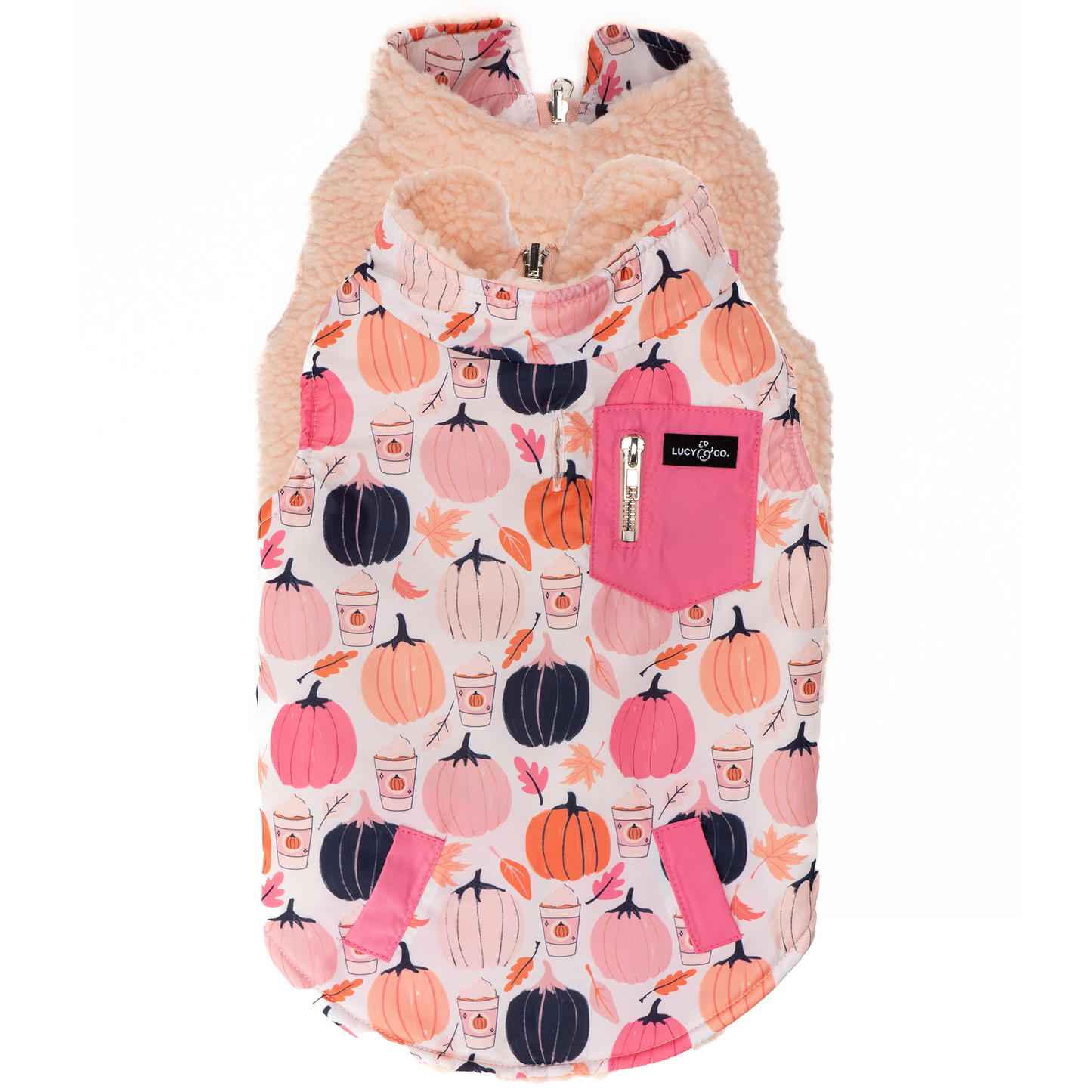 The Falling for You Reversible Teddy Vest