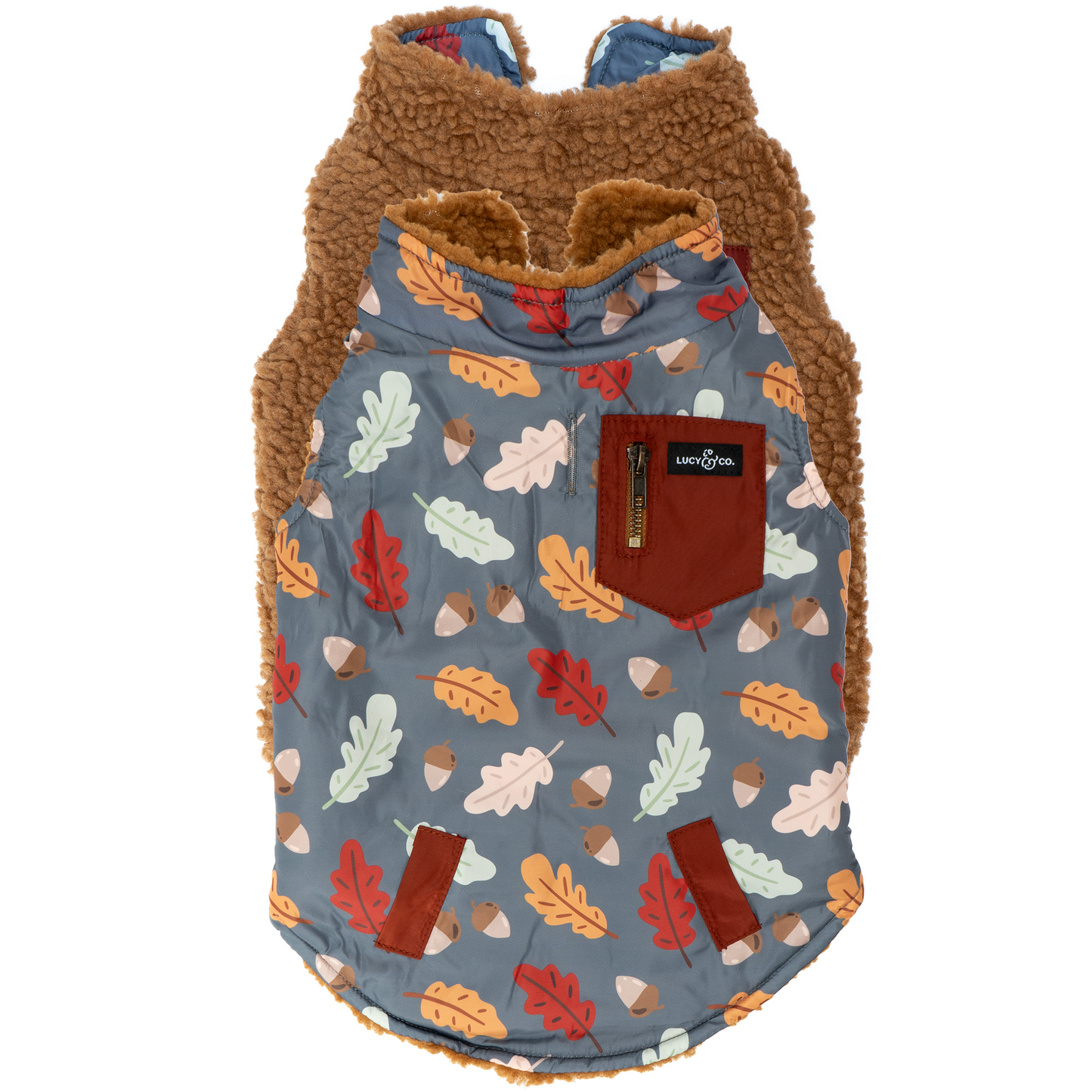 The Unbeleafable Reversible Teddy Vest