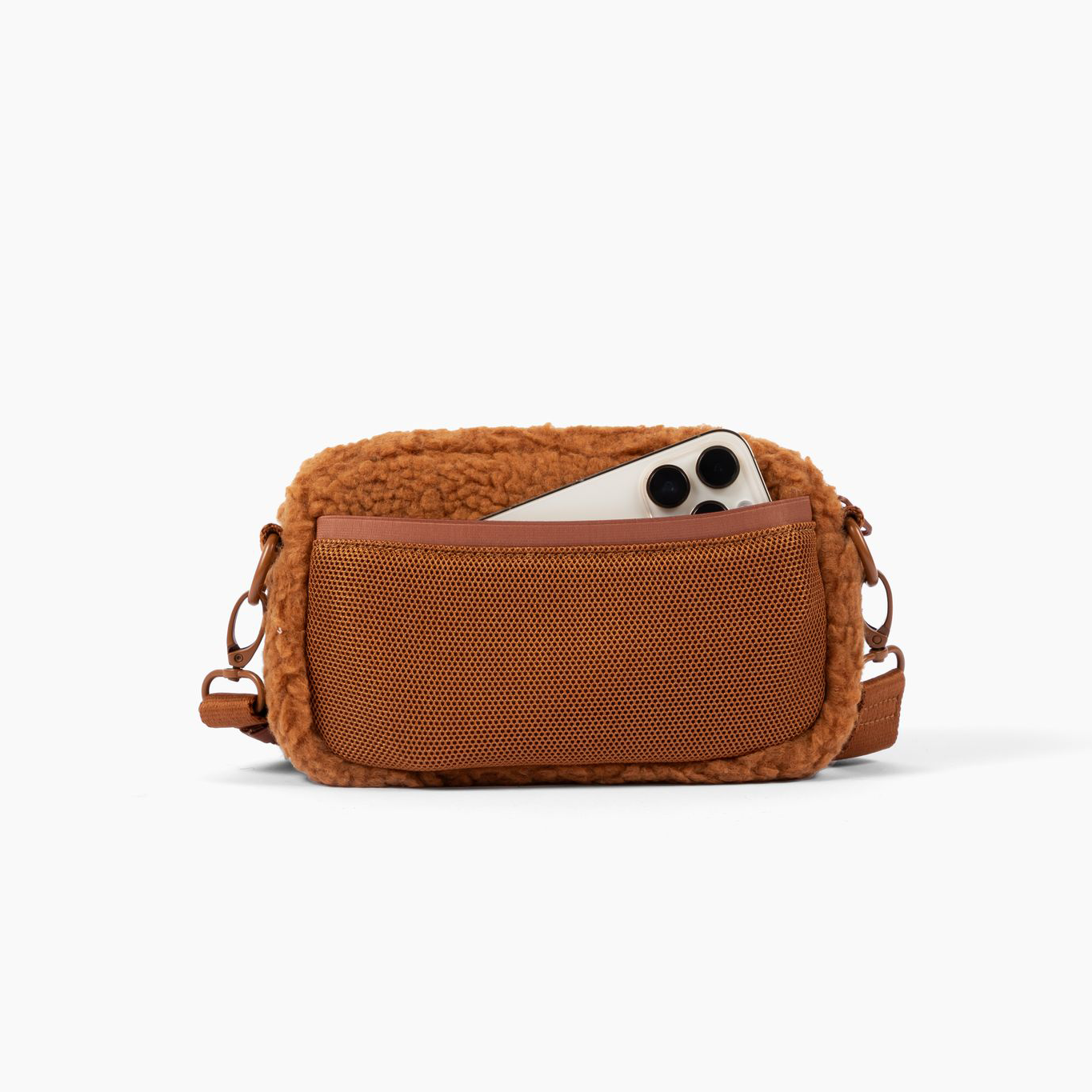 The Cinnamon Teddy Crossbody Bag