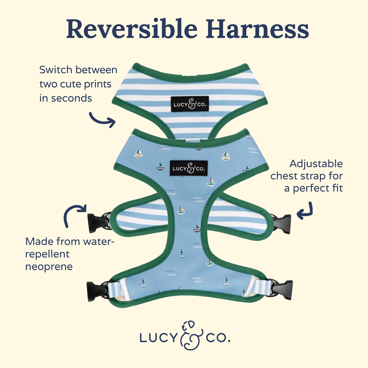 Set Sail Reversible Harness