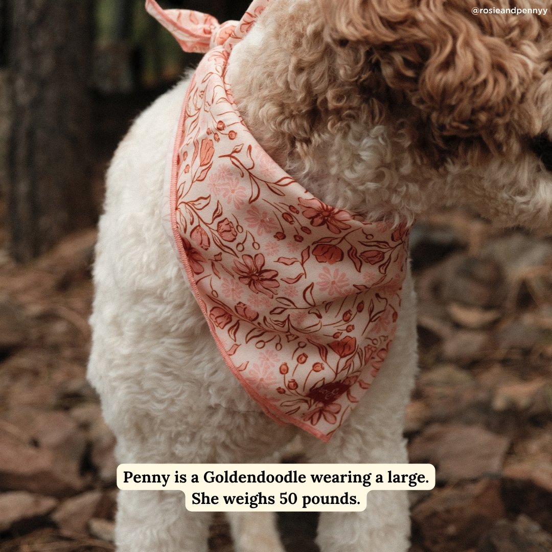 Woodland Wildflowers Bandana