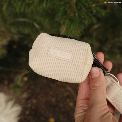 Oh My Gourd Corduroy Poop Bag Holder