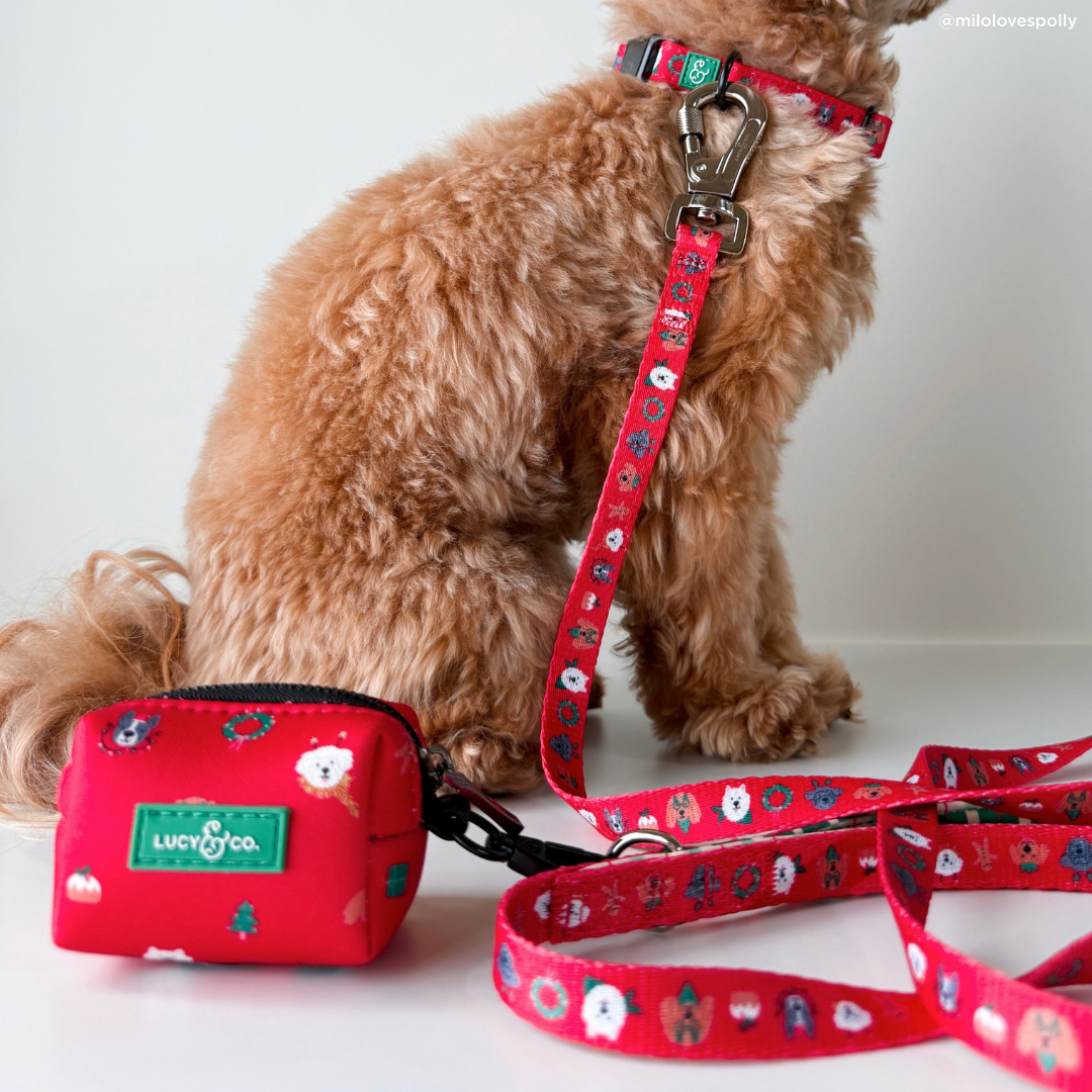 Happy Howlidays Poop Bag Holder