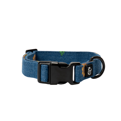 Sunflower Power Denim Collar