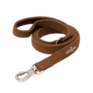 Chocolate Meadows Corduroy Leash