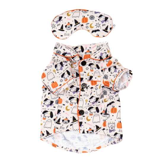 Howloween Pajamas + Human Eye Pillow