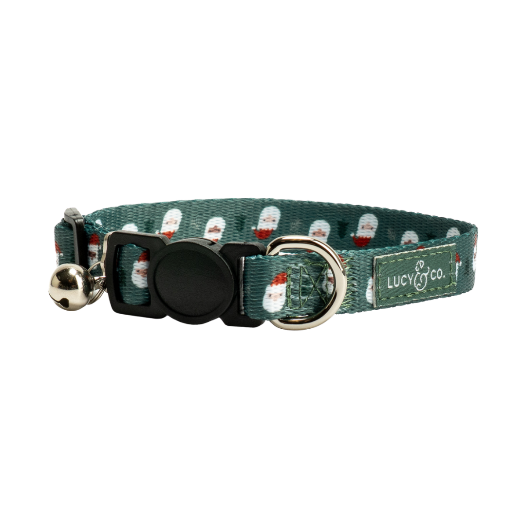 Santa Land Breakaway Cat Collar