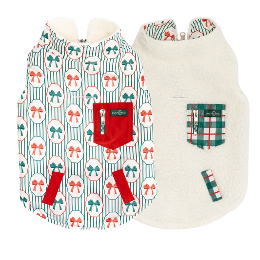 Wrap it Up Reversible Teddy Vest