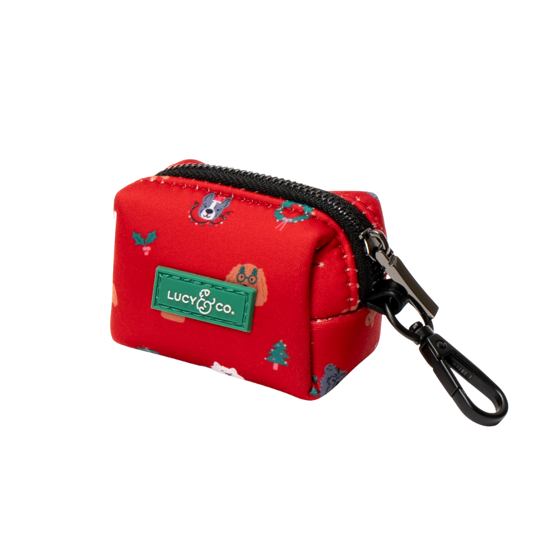 Happy Howlidays Poop Bag Holder