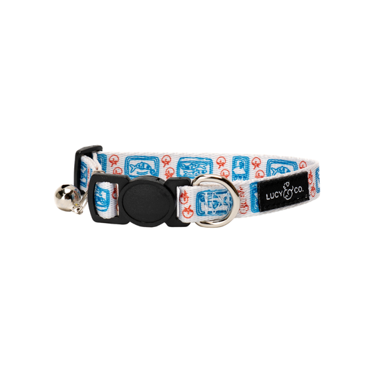 Tinned Fish Breakaway Cat Collar