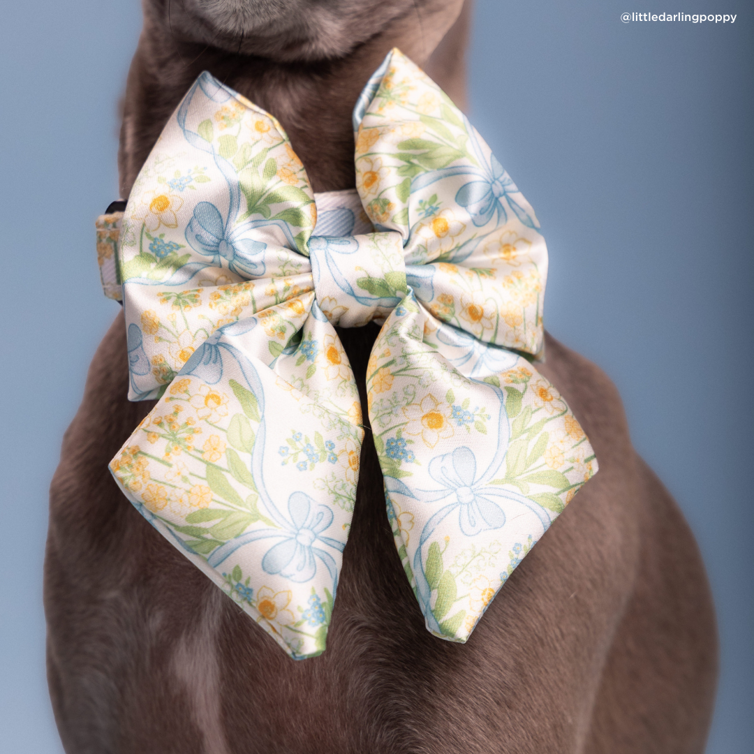 Sunshine and Daffodils Sailor Bow