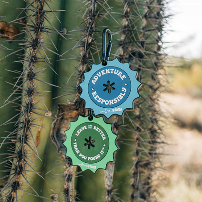 Adventure Responsibly Poop Clip