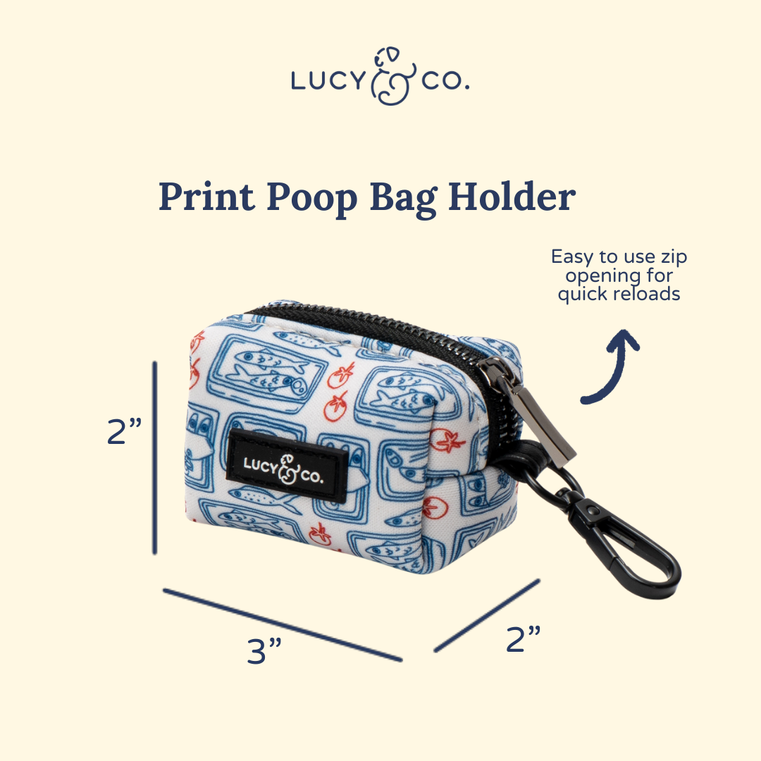 Tinned Fish Poop Bag Holder