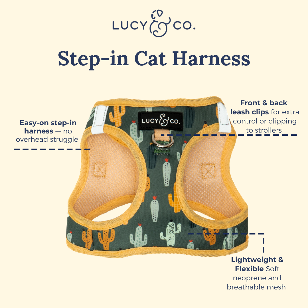 Looking Sharp Step-in Cat Harness