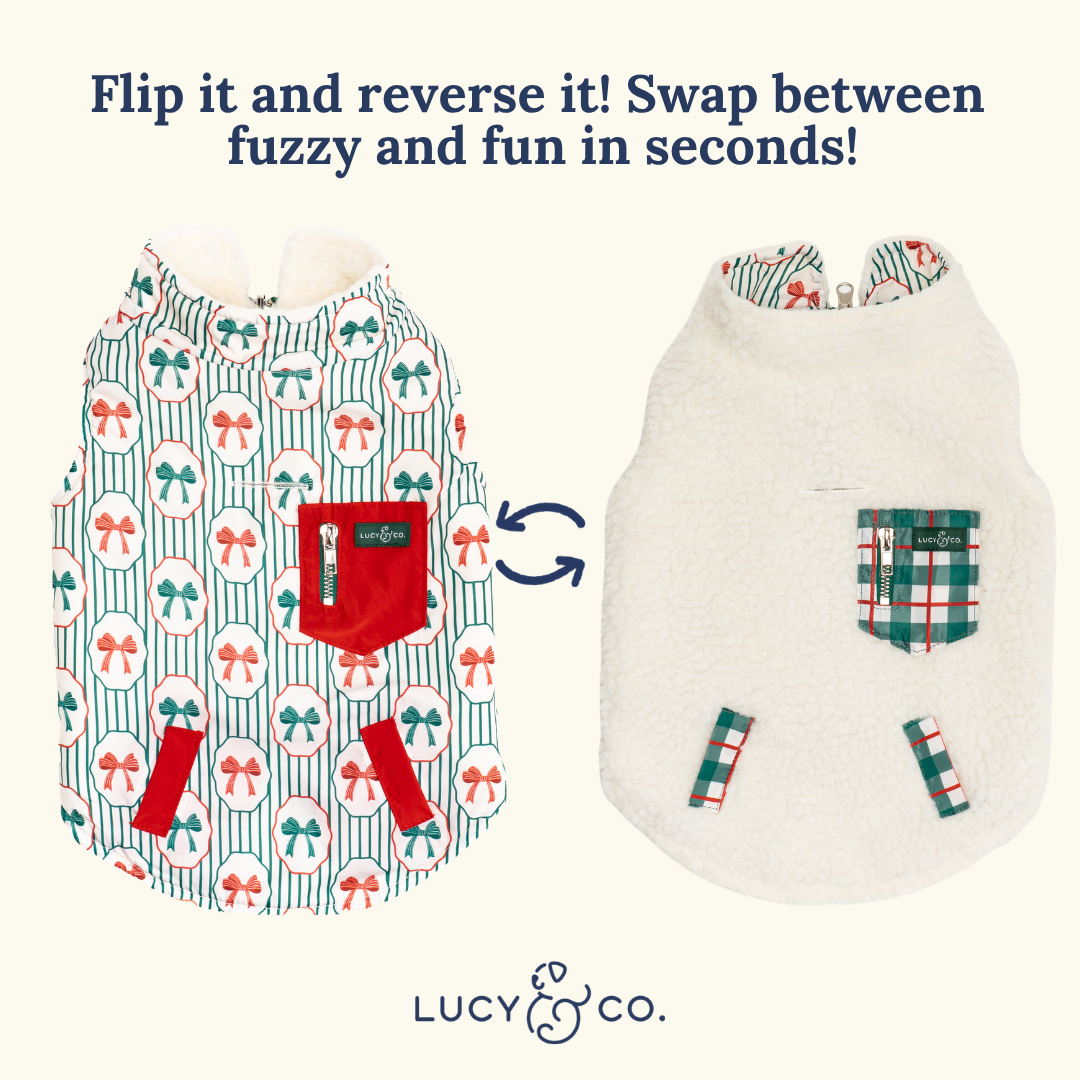 Wrap it Up Reversible Teddy Vest