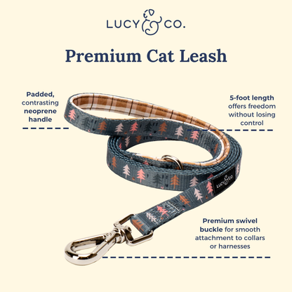 Take a Hike Cat Leash