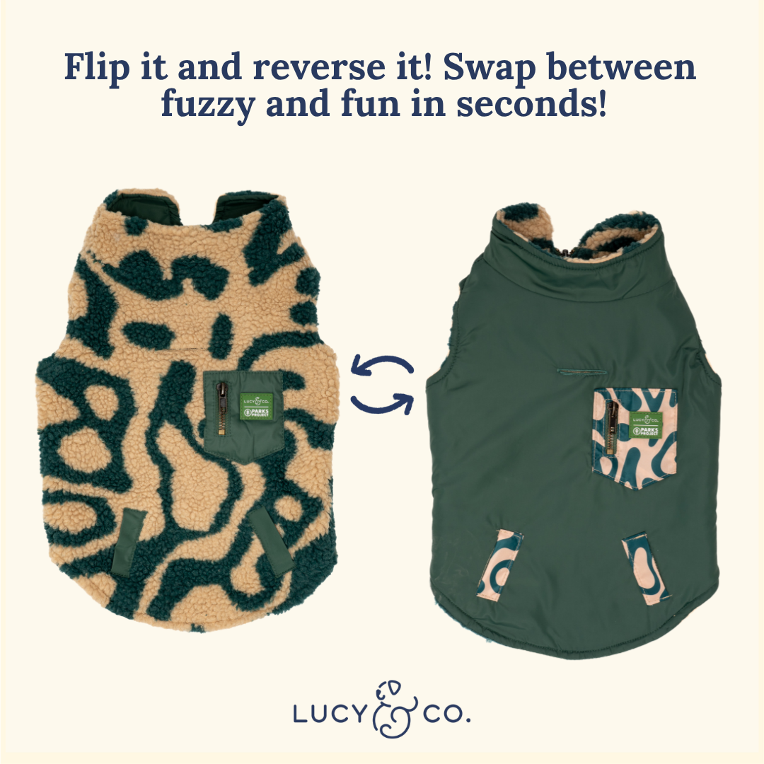 Geyser Reversible Teddy Vest