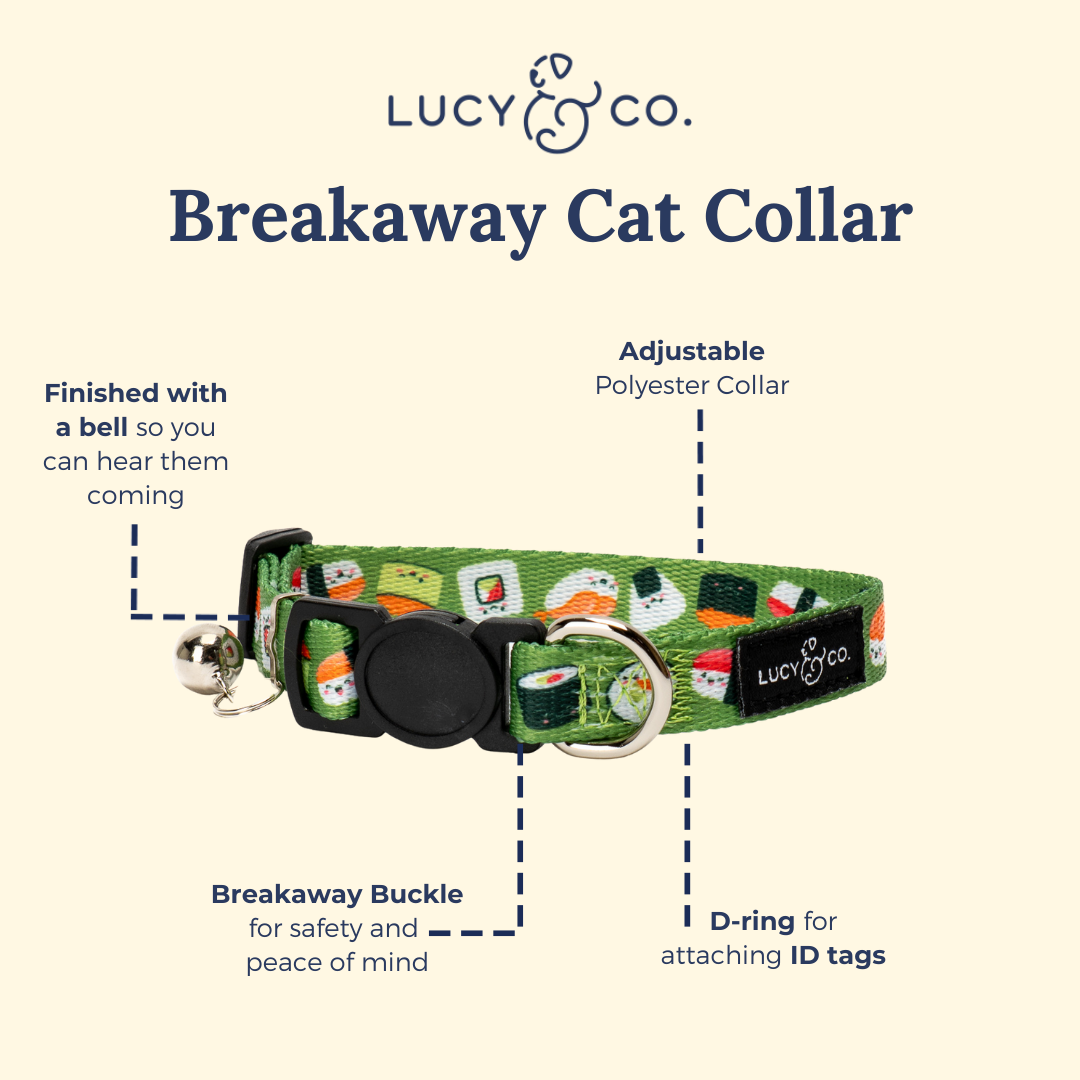 How I Roll Breakaway Cat Collar