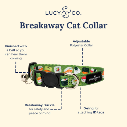 How I Roll Breakaway Cat Collar