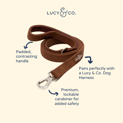 Woodland Wonder Corduroy Leash