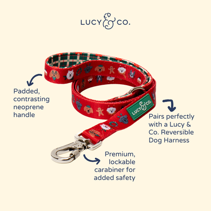 Happy Howlidays Leash