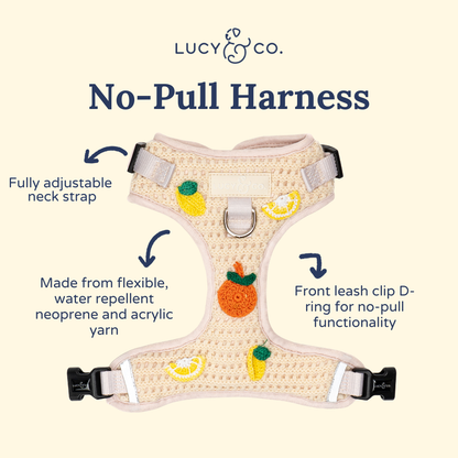 Main Squeeze Crochet No-Pull Harness
