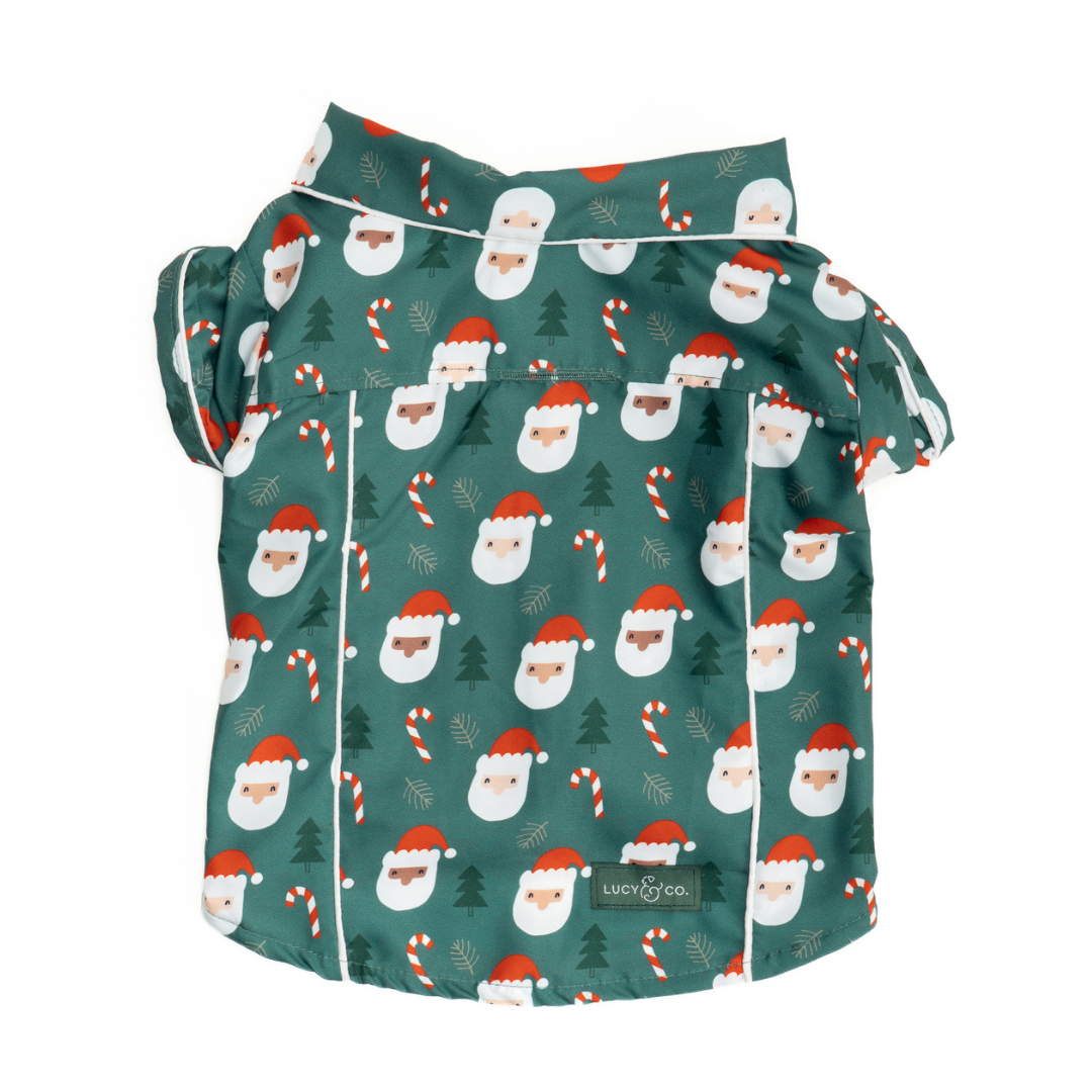 Santa Land Pajamas + Human Eye Pillow