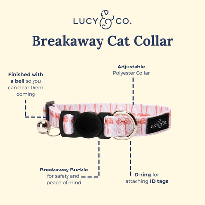 Take a Bow Breakaway Cat Collar