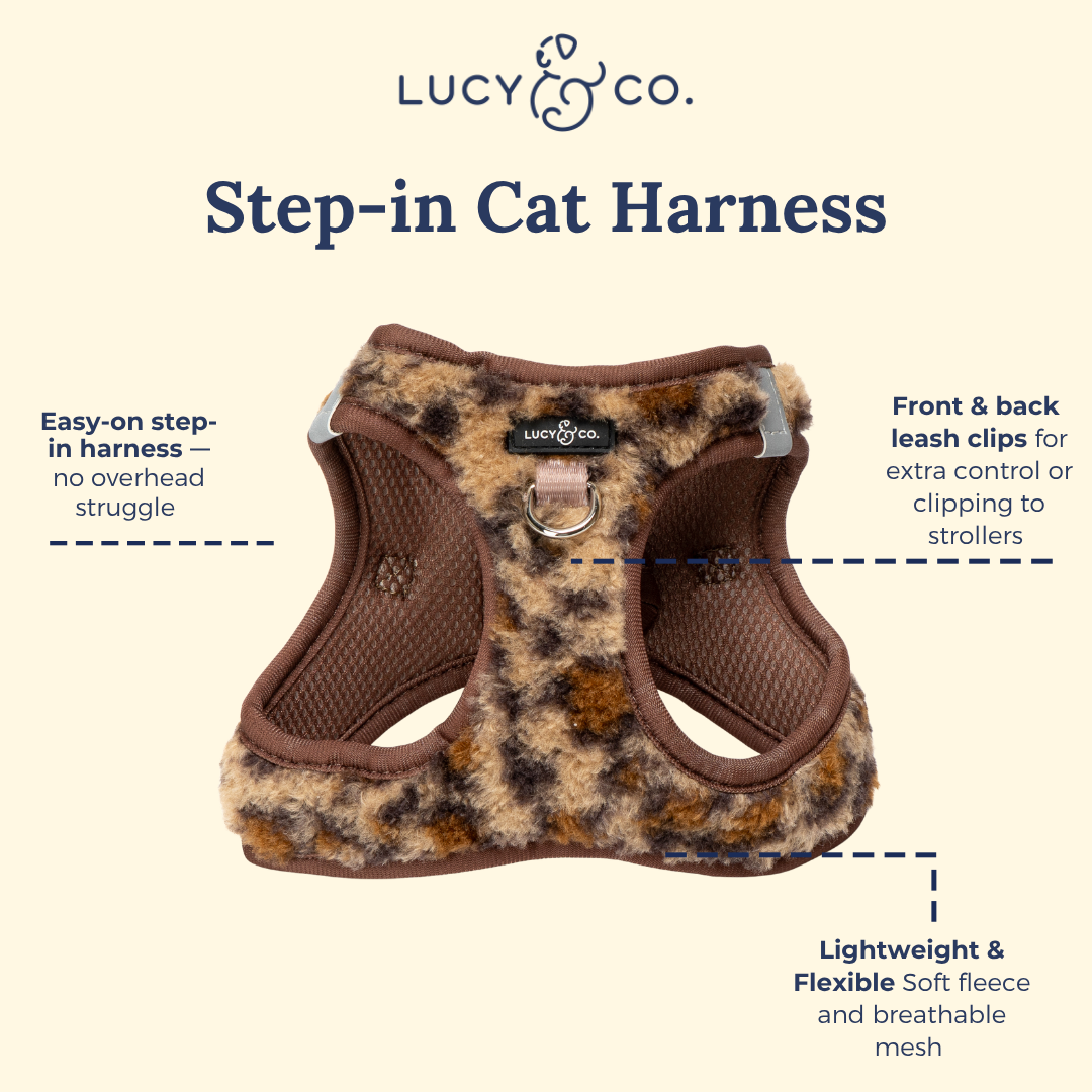 Wild Side Fleece Step-in Cat Harness