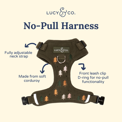 Take a Hike Corduroy No-Pull Harness