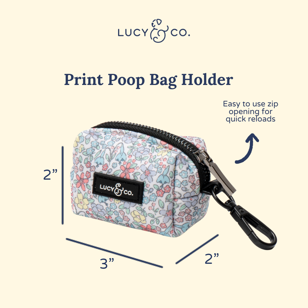 Ditsy Daydream Poop Bag Holder