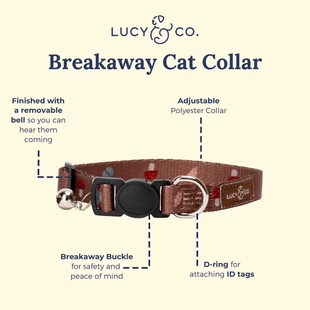 Woodland Wonder Breakaway Cat Collar