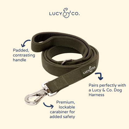 Take a Hike Corduroy Leash