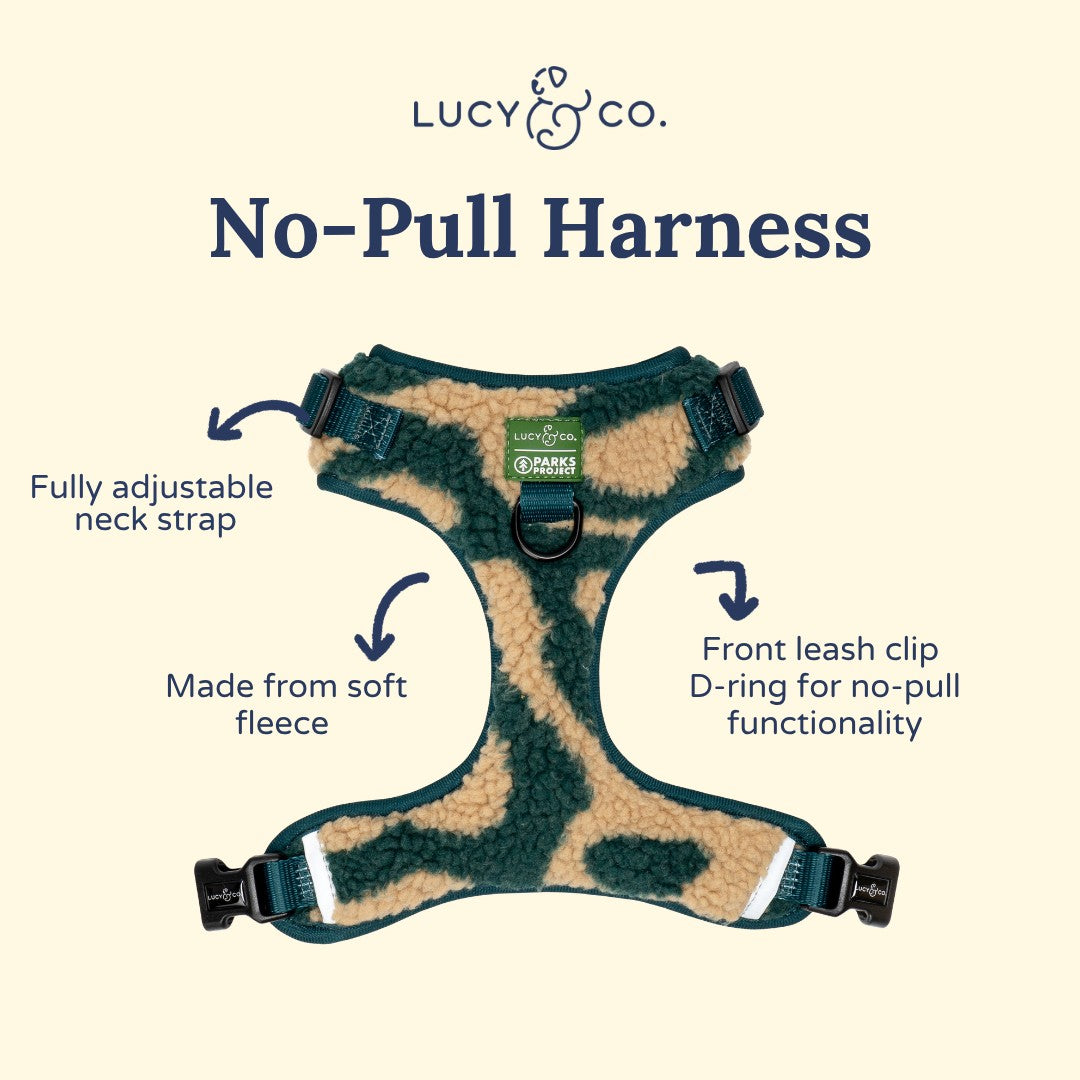 Lucy & Co. x Parks Project Geyser Fleece No-Pull Harness