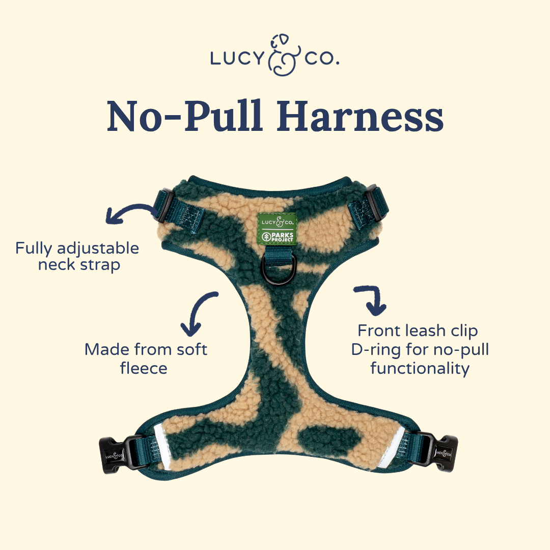 Lucy & Co. x Parks Project Geyser Fleece No-Pull Harness