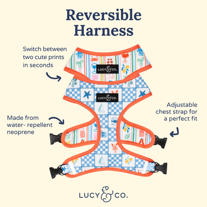 Sunny in Sicily Reversible Harness