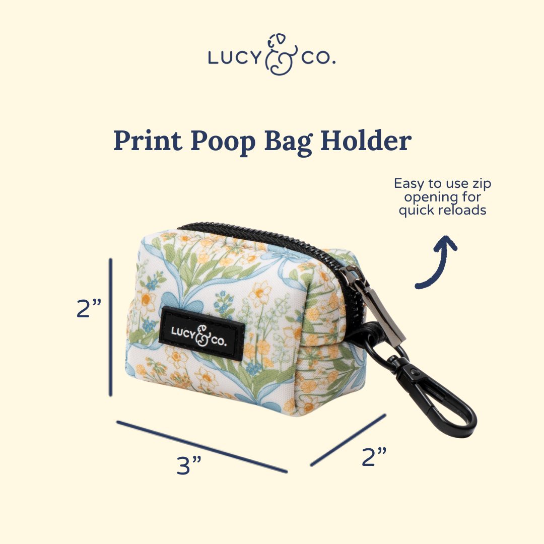 Sunshine and Daffodils Poop Bag Holder