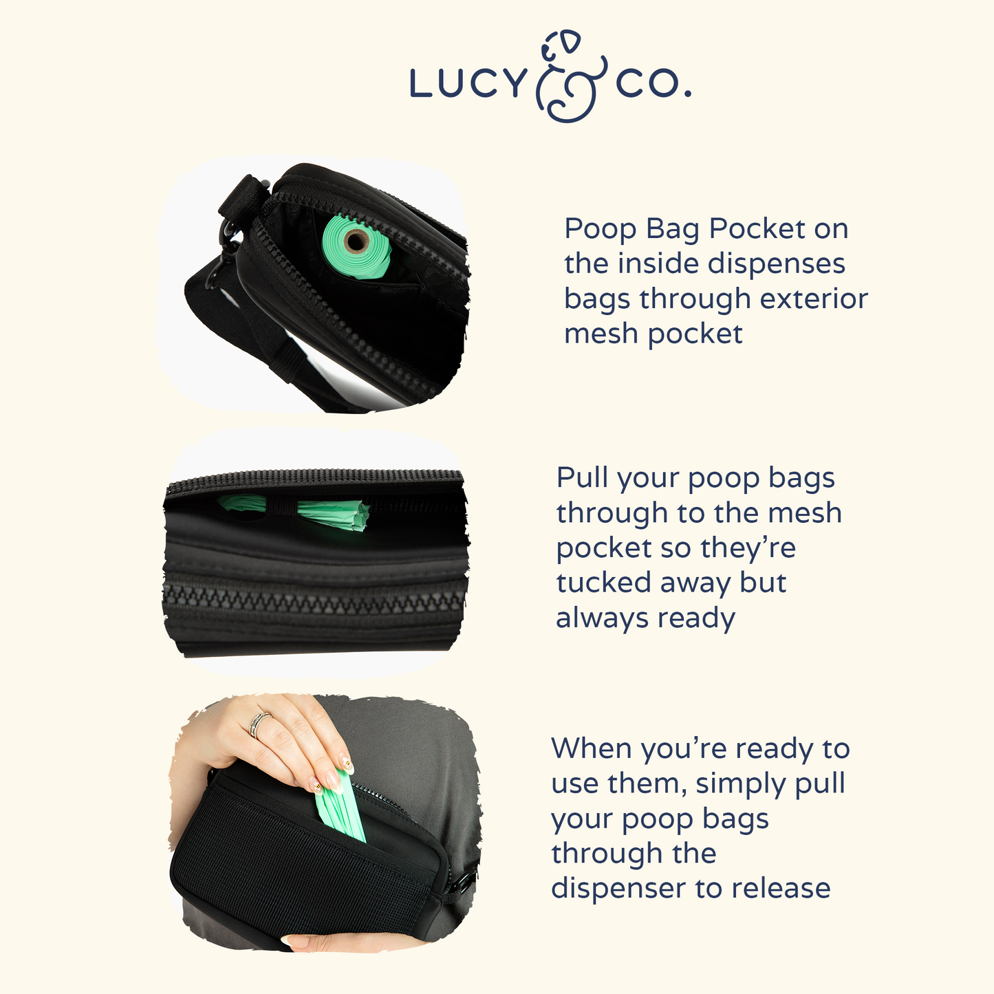 Midnight Crossbody Treat Bag