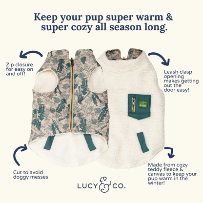 Lucy & Co. x Parks Project Sequoia Seedlings Canvas Vest
