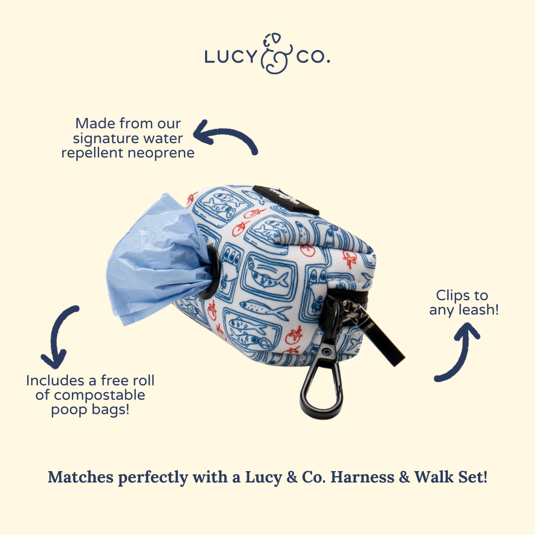 Tinned Fish Poop Bag Holder