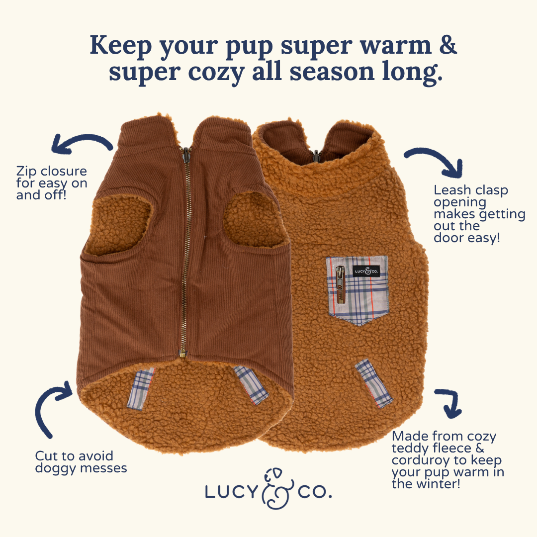 Woodland Wonder Reversible Teddy Vest