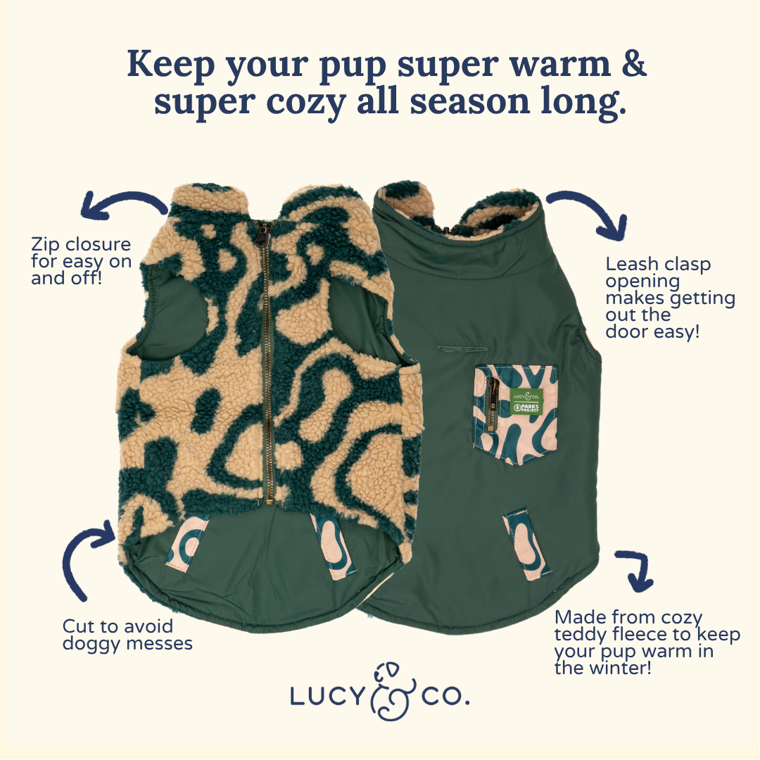 Geyser Reversible Teddy Vest