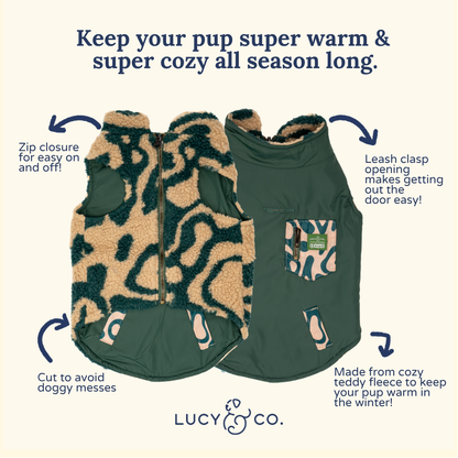 Geyser Reversible Teddy Vest